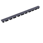 Abdeckkappe Schiefer (500 x 35 mm)