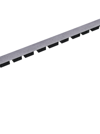 Abdeckkappe Rohbeton (500 x 35 mm)