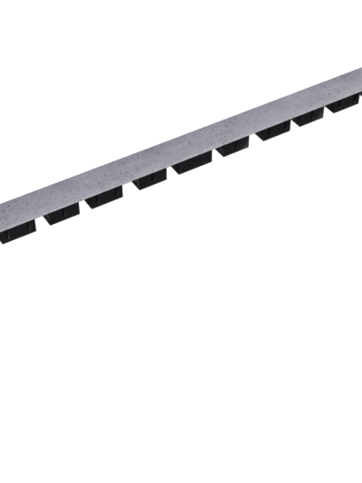 Abdeckkappe Rohbeton (500 x 35 mm)
