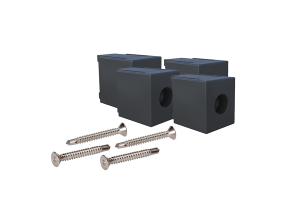 Start/Abschluss-Set 4 Kunststoff-Nuttsteine