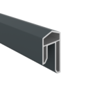 PVC-Abdeckleiste anthrazit (31 x 17 x 1760 mm)