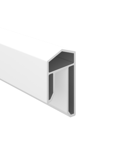 PVC-Abdeckleiste weiß (31 x 17 x 1760 mm)