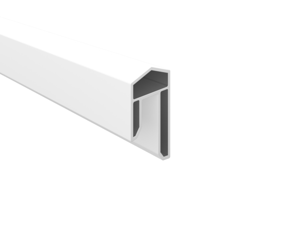 PVC-Abdeckleiste weiß (31 x 17 x 1760 mm)