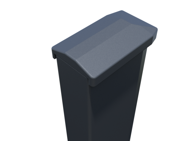 Abdeckkappe für Universalprofil anthrazit (50 x 25 mm) – Bild 3