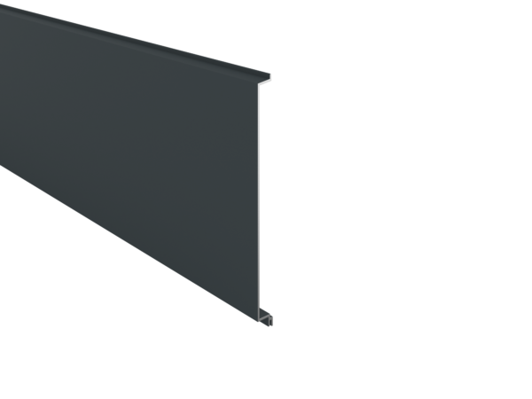Alu-Füllprofil Einbrettoptik anthrazit (200  x 17 x 2000mm)
