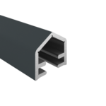 Alu-Abdeckleiste anthrazit (17 x 15 x 2000mm)