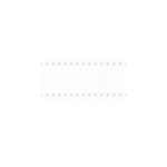PVC-Vorgartenzaun B180xH80cm weiß (Bogen oben)